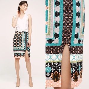 Anthropologie Tearoom Pencil Skirt by Maeve [NWT]